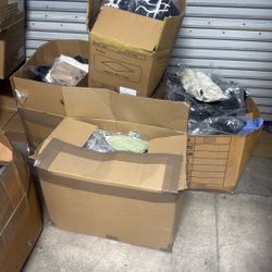 5 Boxes Of Random  NEW Clothes