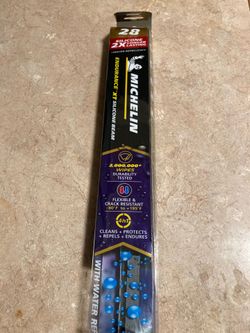 NEW Sealed MICHELIN® Endurance XT 28" Silicone + Water Repellency Beam Windshield Wiper Blade