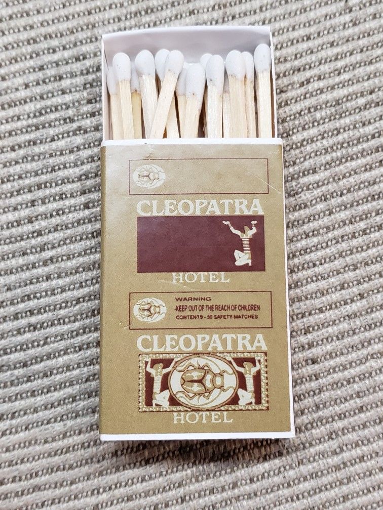 Constantine "Cleopatra Hotel" Match Box Prop Replica BAM! Geek, Limited Edition