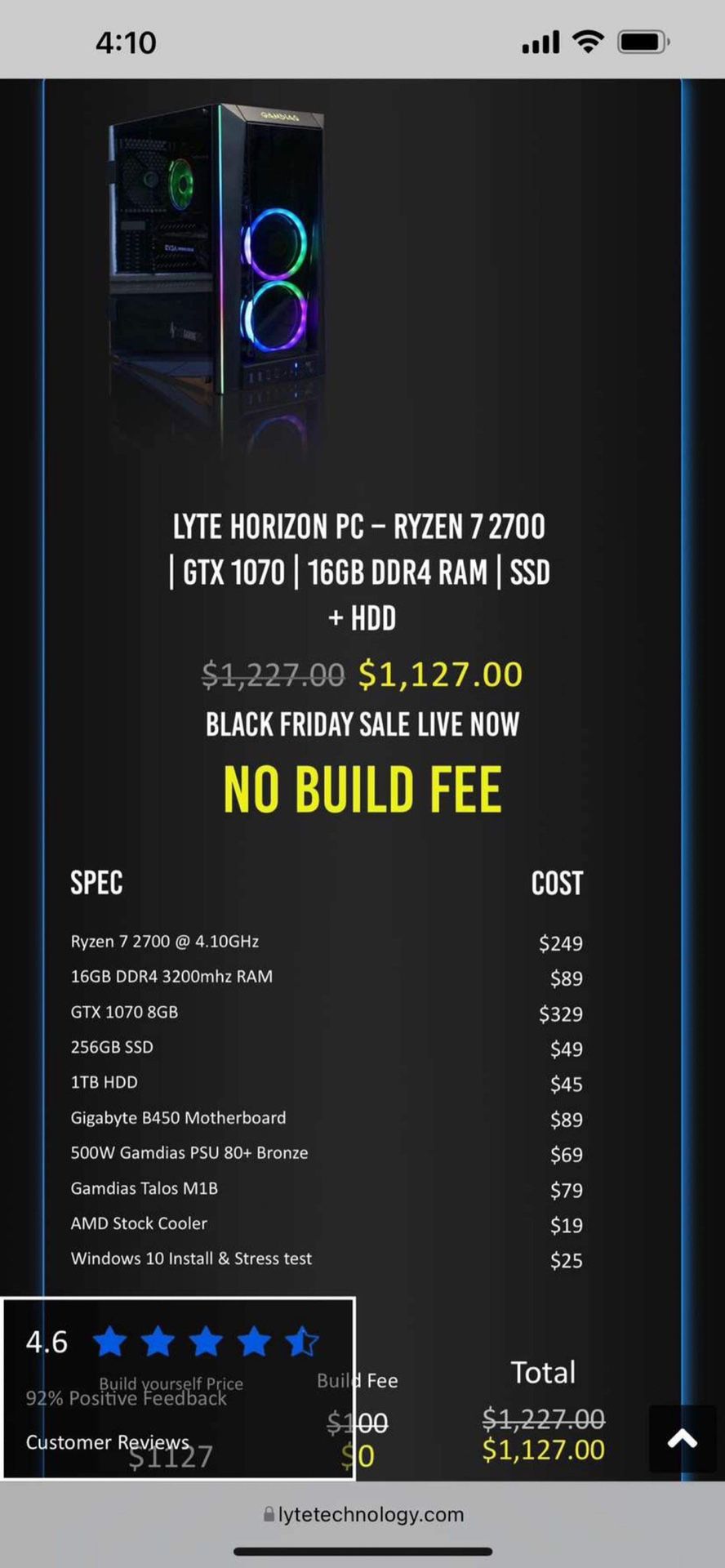 Gaming Pc  For Cheap 