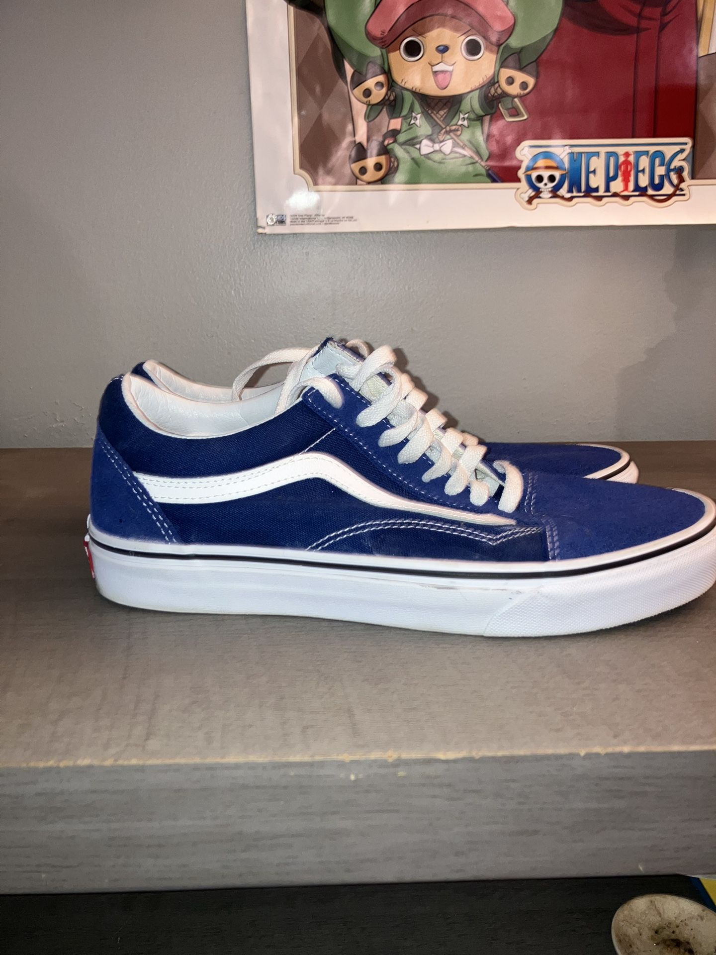 Blue Vans(READ DESCRIPTION)