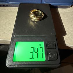 14 kt karat gold ring