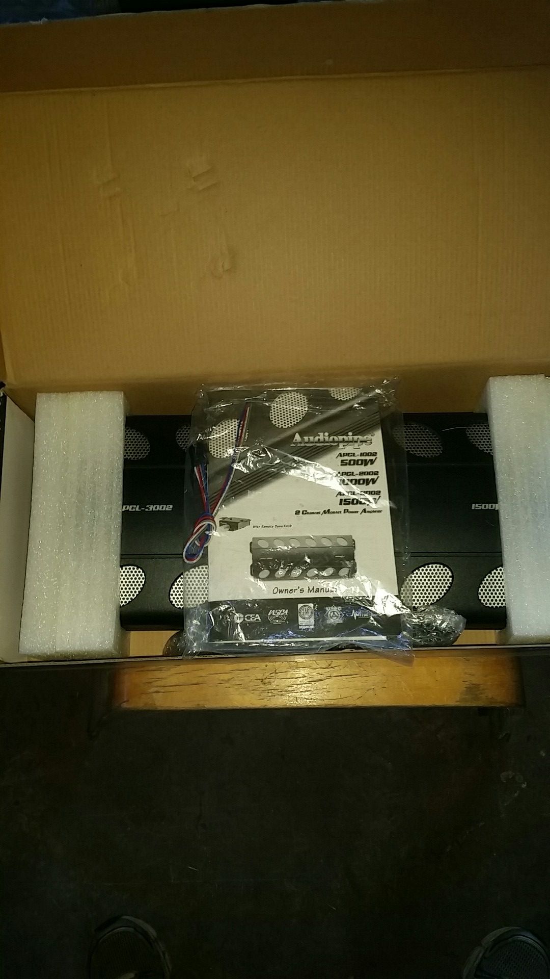 Audiopipe apcl 3002 1500 watts