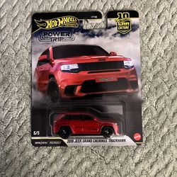 Premium Hotwheels 2019 Jeep Grand Cherokee Trackhawk