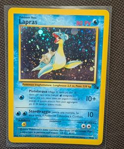 Fossil Lapras (Holo)