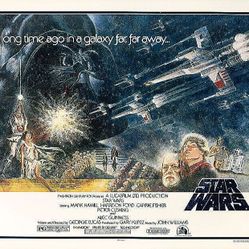 Star Wars Signed Movie Poster 