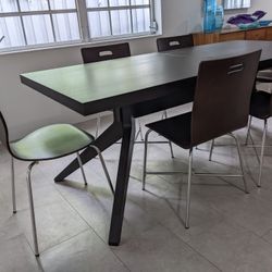 Bent Wood Dining Table Chairs 