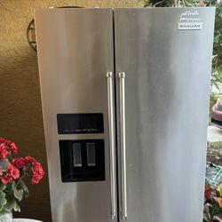 KitchenAid Fridge | Silver