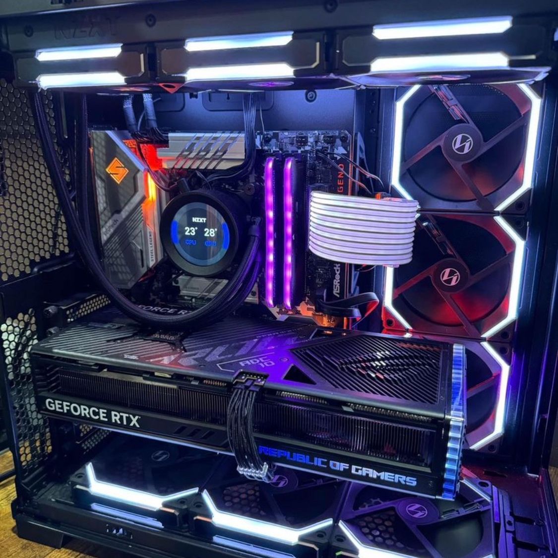 Custom Build PC, Lian li O11 Dynamic, RTX 4080