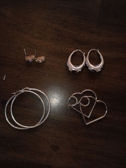 Earrings 925 sterling silver