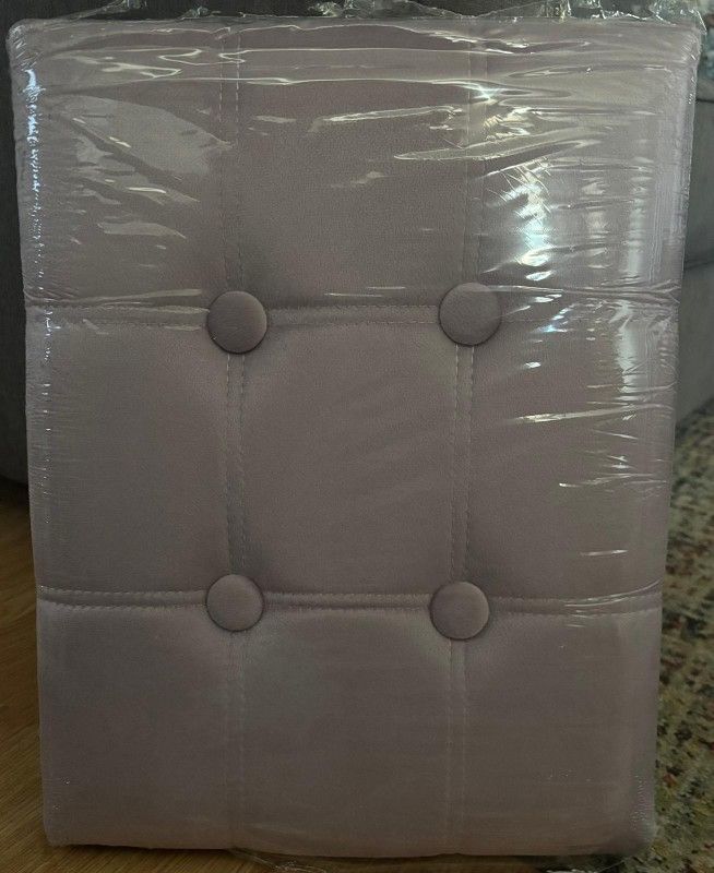 STORAGE  OTTOMAN  FOLDING  FOOT REST 