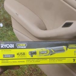 Ryobi 3/8" Ratchet Kit