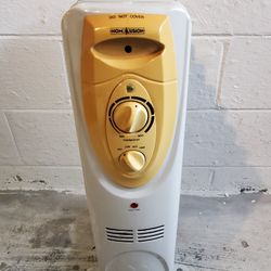HOME FUSION OIL FILLED HEATER THERMOSTAT CONTROLED RADIANT HEAT 3 SETTINGS HEATS FAST & EFFICIENT 