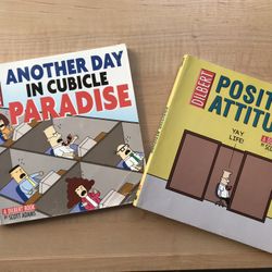 Lot Of Two Dilbert Softcover Books