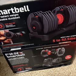 FitRX Adjustable Dumbbells Brand New