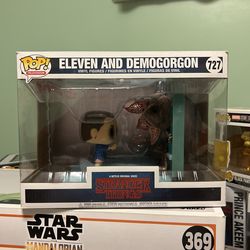 Eleven And Demogorgon Funko Pop