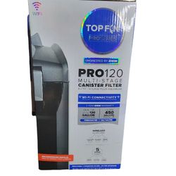 Topfin Pro120 Multi Stage Canister Filter  Ehiem $300 New