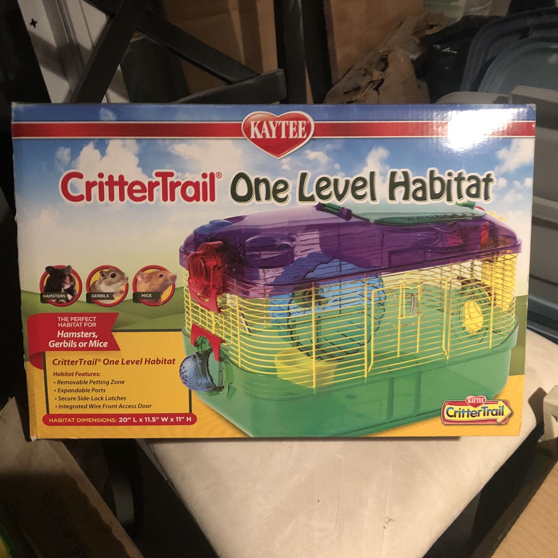 Hamsters/gerbil crate