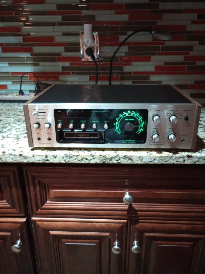 'Vintage' PIONEER H-R9000 Stereo Receiver w/8 -Track Player