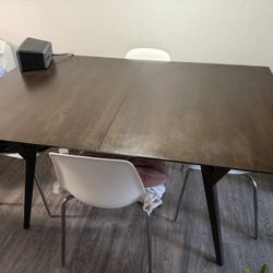 West Elm Mid Century Extendable Dining Table