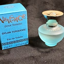 Versace Dylan Turquoise Mini Sz-NEW-NIB