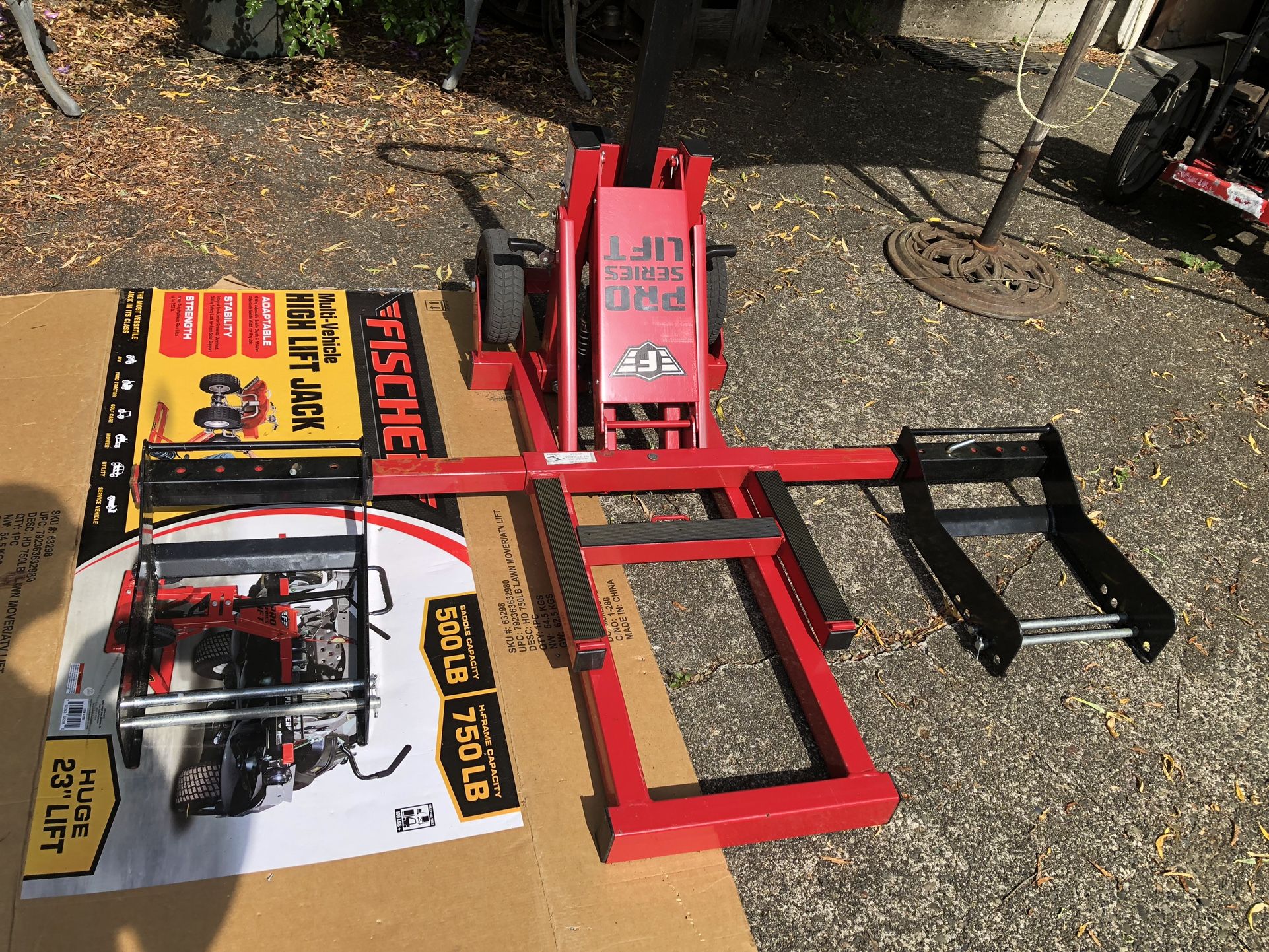 ATV / Lawnmower / Golf Cart High-Lift Jack