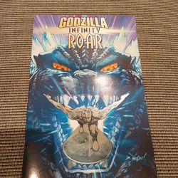 GODZILLA INFINITY ROAR #1 MARVEL 2026 NM 1ST PRINT DAVID MARQUEZ FOIL VARIANT