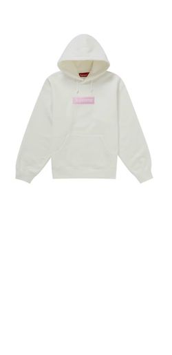 Supreme Box Logo Hoodie White size XL