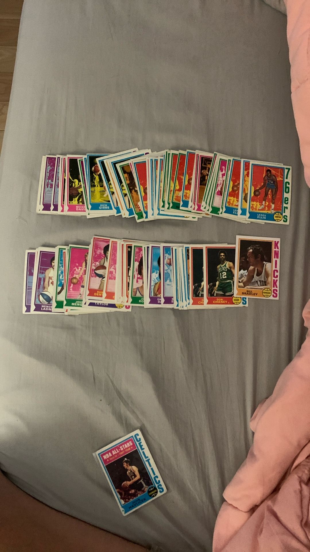 1974/75 TOPPS LOT