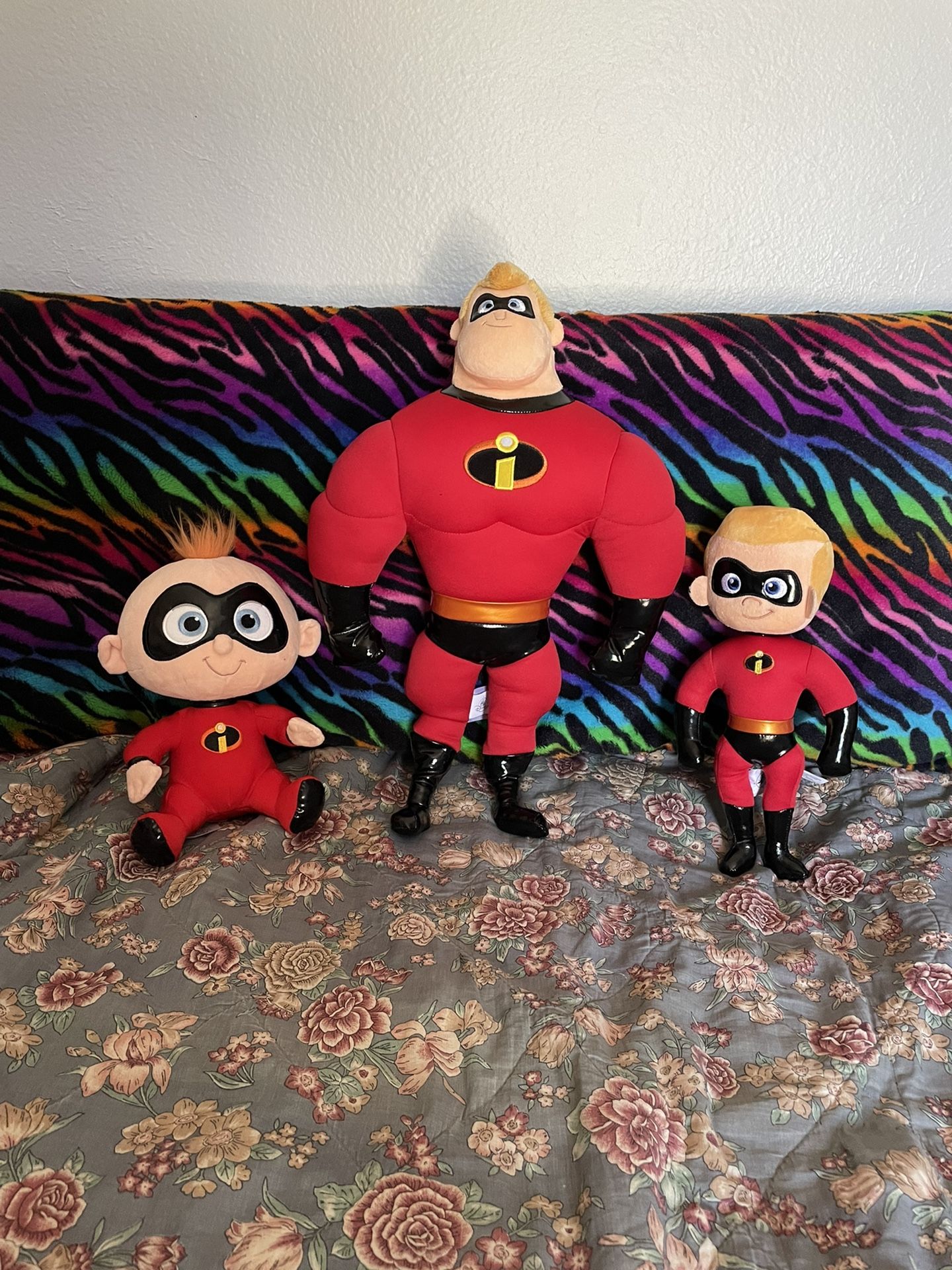 The Incredibles Plush Toy Figures
