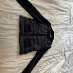 Moncler Maglia Tricot Cardigan jacket with packets Size 8 Navy color