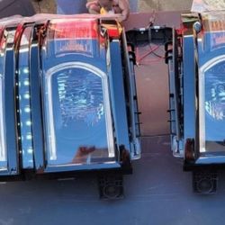 14-15 Silverado LED DRL Projector Headlights Luces Micas Calaveras Faros Faroles Chevy Headlamps 