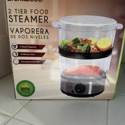 2 Tier Food Steamer 
