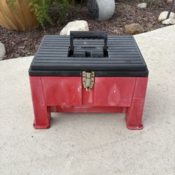 Step And Store Step Stool - Heavy Duty 