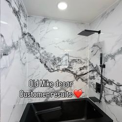 Wood Panel Black 24”x106” 