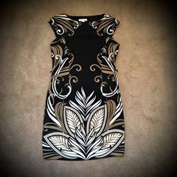 London Times Sleeveless Sheath Dress