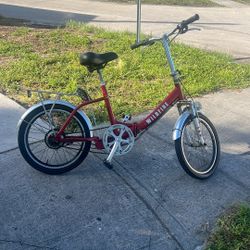 Bicycle Folding Bicycle also Can Be Made Electric 