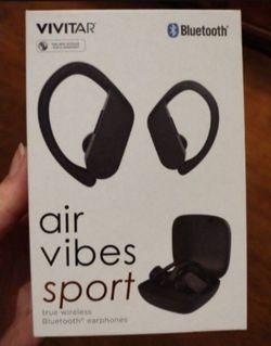 Vivitar Air Vibes Sport Wireless Bluetooth Earphones