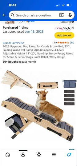 Dog ramp - new still in box