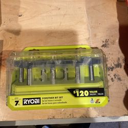 Ryobi Steel Forstner Drill Bit Set