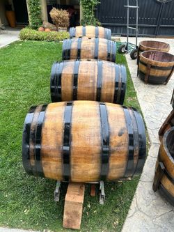 Wine barrels