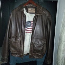 Sonoma Leather Bomber Jacket