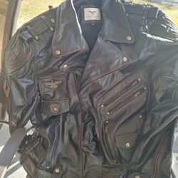 Men's Leather Jacket 3x