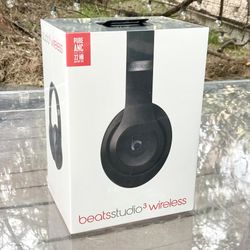 Beats By Dre Beats Studio 3 Wireless Headphones Black