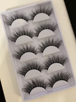 5 Pairs Multipack 3D Mink False Lashes