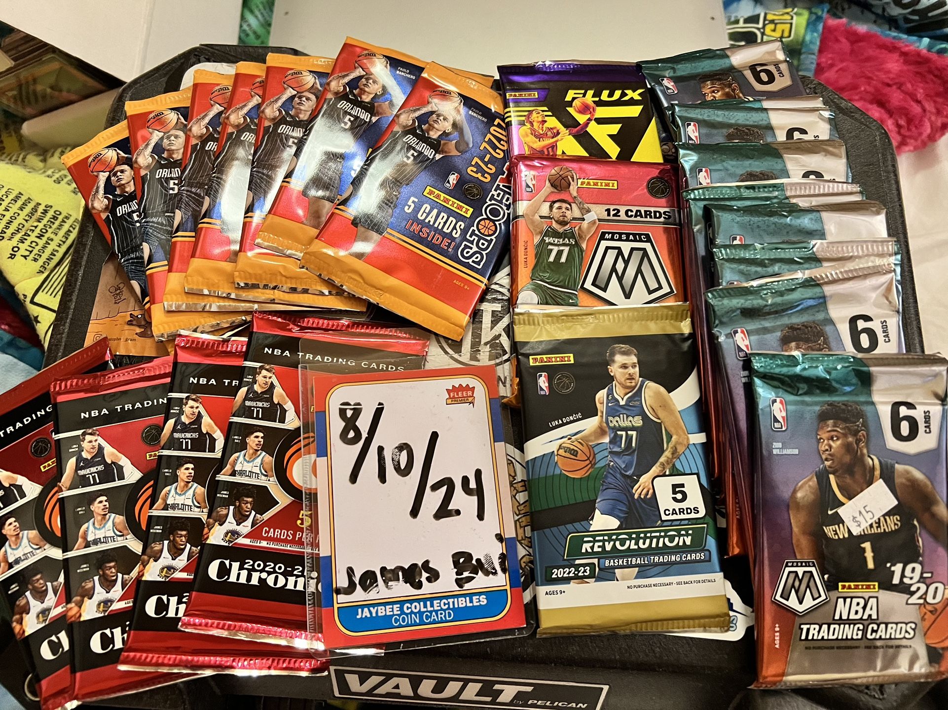 2019-2023 NBA Wax Packs: Stars And Rookies!