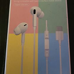 Type C Headset White Model XC-PG3.