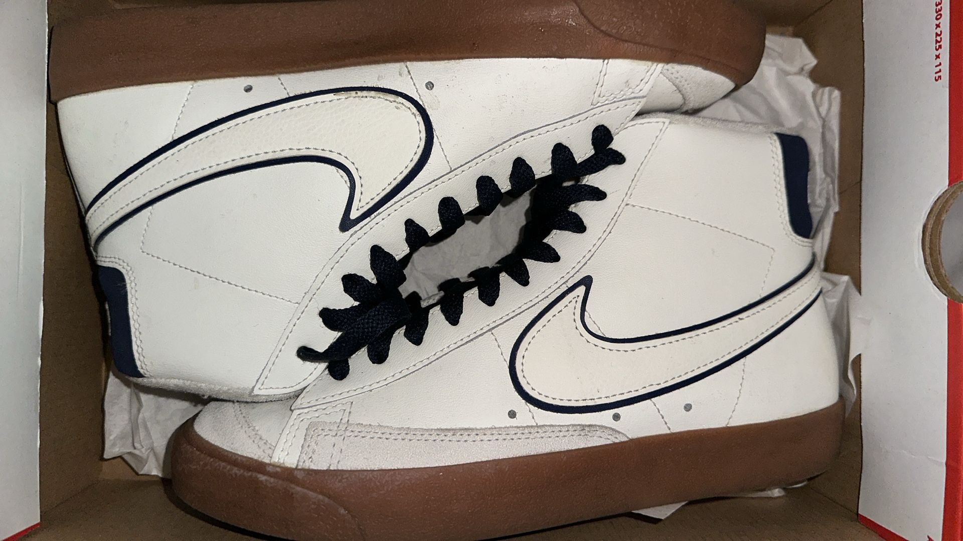 Nike Blazer Mid 77 Sail Navy Gum