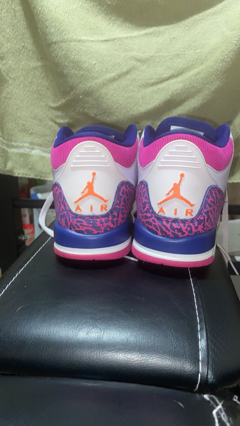  Air Jordan 3 Retro GG ‘Barely Grape’ Size 6.5 Youth