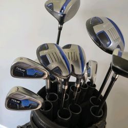 Top Flight Tour Golf Clubs & Bag